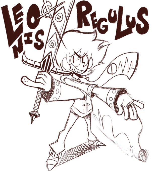 Sketch commission for my pal @NuncaResponding. He asked me to draw whatever oc of mine that I wanted. So I ended up going with one of the very first characters I've ever made 