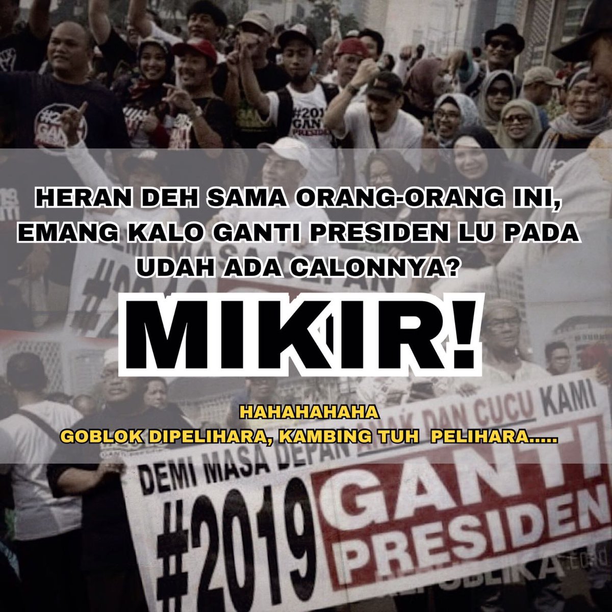 Parah, Provokasi yang menyebabkan kebencian.