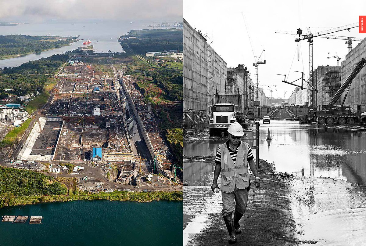 TomFowlks's tweet photo. spread from #Expansion chapter of my #selfpublished book #ThisisPanama about all @canaldepanama operations
DM 4 pre-order
#PanamaCanal #Panama #ArtBook @ExplorersClub @ShipNews @travelpanama @USEmbPAN @COSCOSHIPPING @COSCOSHPGLines @HapagLloydAG @APMTerminals @cmacgm @BSSSPANAMA https://t.co/Fjokkpjv2N
