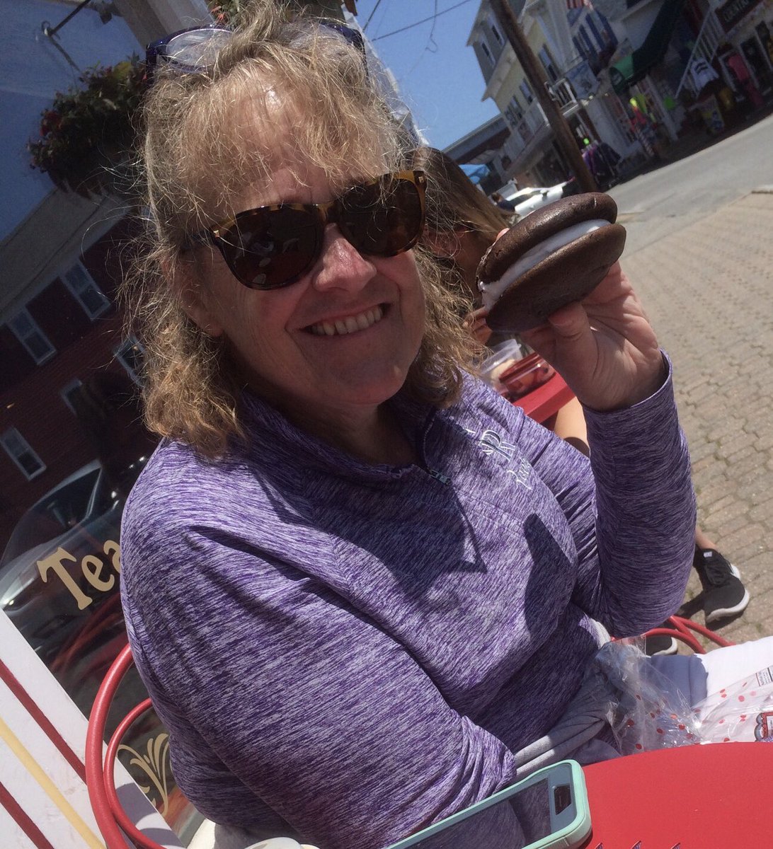 #WickedWhoopies Some people, okay most people, come to Maine for the lobster. Me, I come for the Wicked Whoopie pies. (Colorado girl in heaven.)