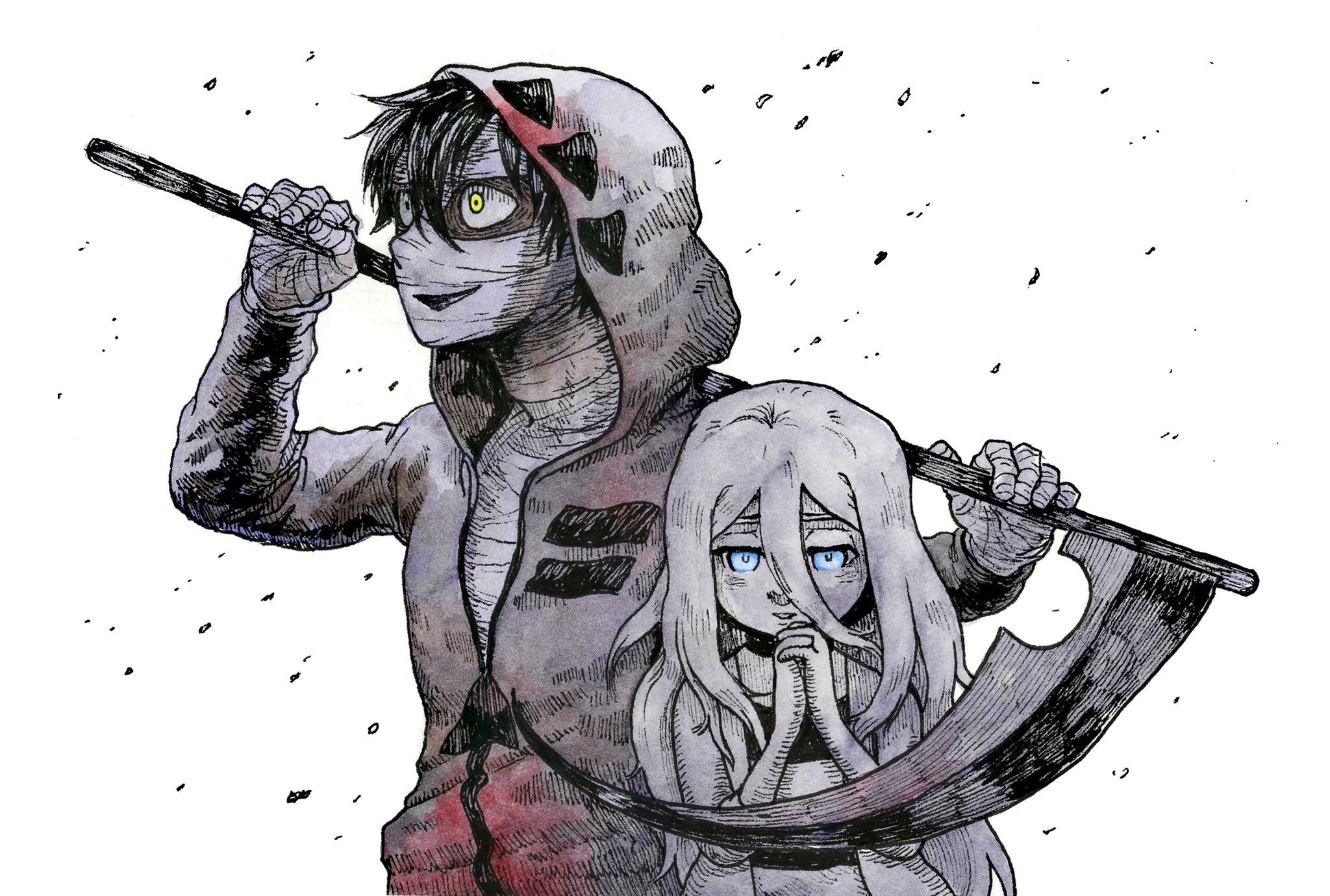 I MADE A FANART OF ZACK! from Angels of Death! any Zack simps here? :33 : r/AnimeSketch