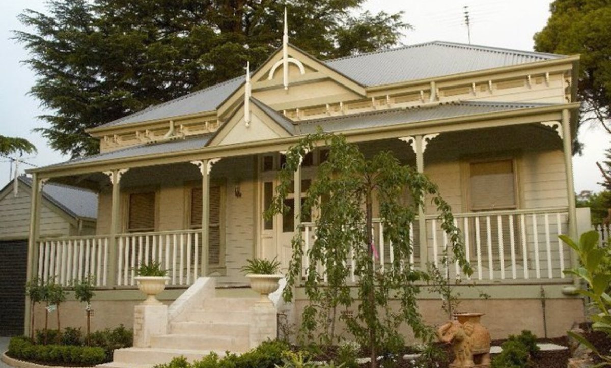 ArchitecturalRevival on Twitter: "New houses in the Australian colonial ...