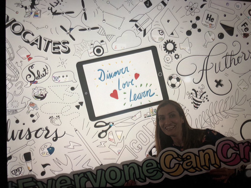 martaruizbenito's tweet image. #everyonecancreate at the #adeww2018 so proud about the team @LaMirandaSchool and we show to everyone