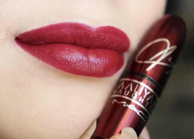 aaliyah mac lipstick