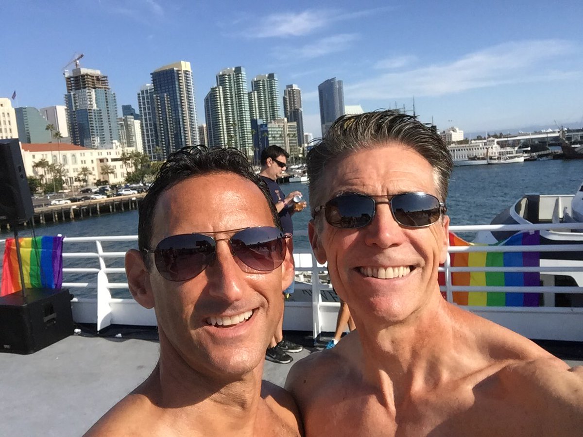 WyoFitFan's tweet photo. Enjoying ⁦@sdpride⁩ with my husband David. https://t.co/UFKIfAqCua