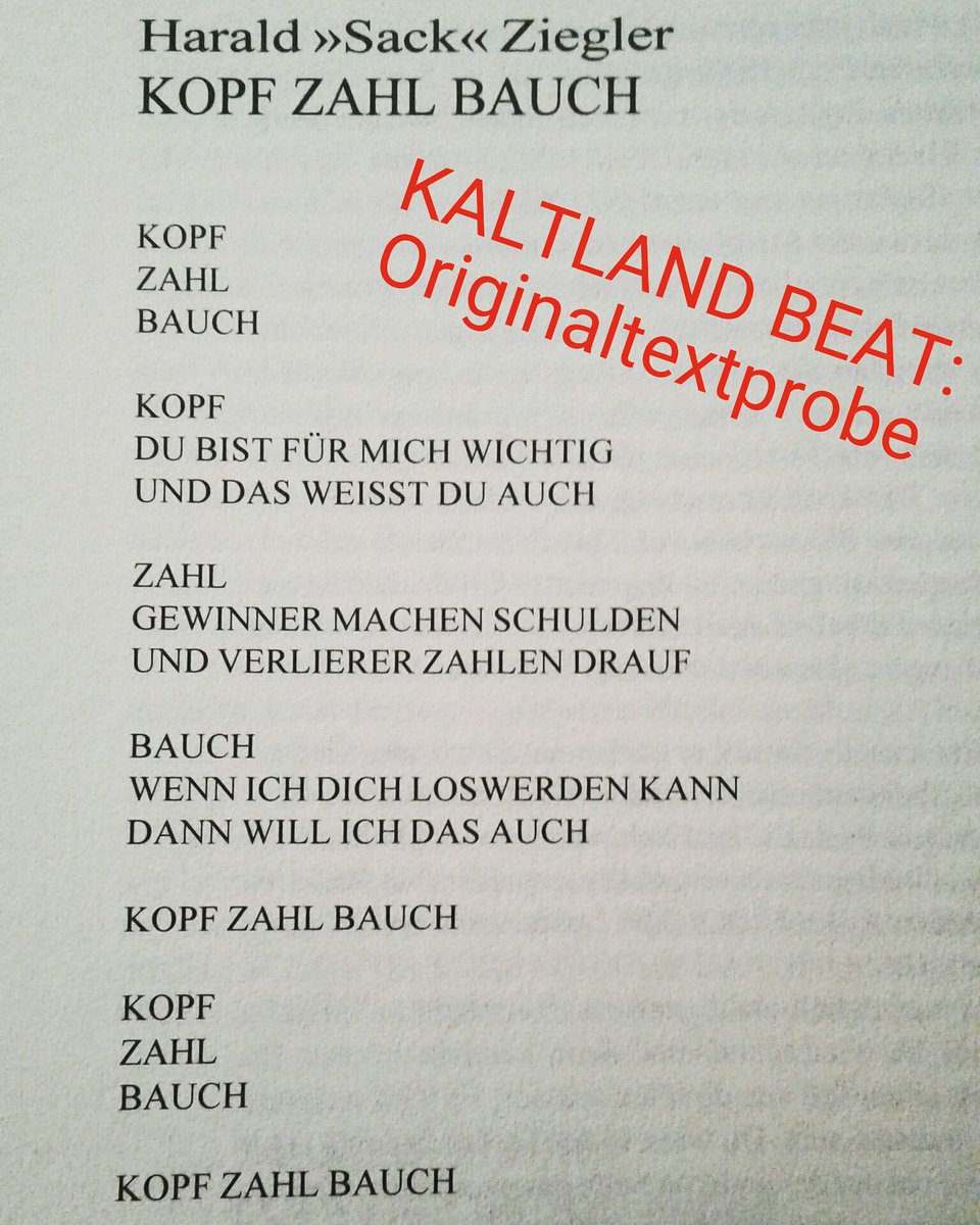 KaltlandBeat's tweet photo. KALTLAND BEAT vereint 90er-Poeten 🚀 wie z.B. Harald @sackziegler Dr. @EnnoStahl @DuckersTanja Jan Off stan lafleur &amp; HEL @MatzeHagedorn Tom de Toys @POPPOESIE Björn Kuhligk @MarcDegens Jörg André Dahlmeyer @nomadensport Bas Böttcher Ulrich Jösting @ThorstenNesch Kersten Flenter https://t.co/S3aGofbZWF