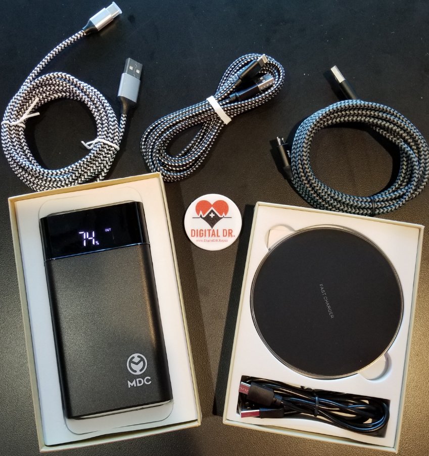 DigitalDR916's tweet photo. Come into Digital DR and get yourself a portable battery pack for on the got, wireless charger, or charging cable! The DR has you covered. #wirelesscharge #chargingcable #samsung #apple #iphone #galaxy #techrepair #mobilerepair #takingcareofcustomers #DigitalDR916 #eastsac https://t.co/qtHNk6WSyD