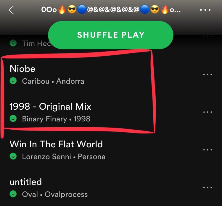 .<a href="/FourTet/">Four Tet</a> sneaking in a couple of tunes that are more cousins than siblings. I love this playlist!
