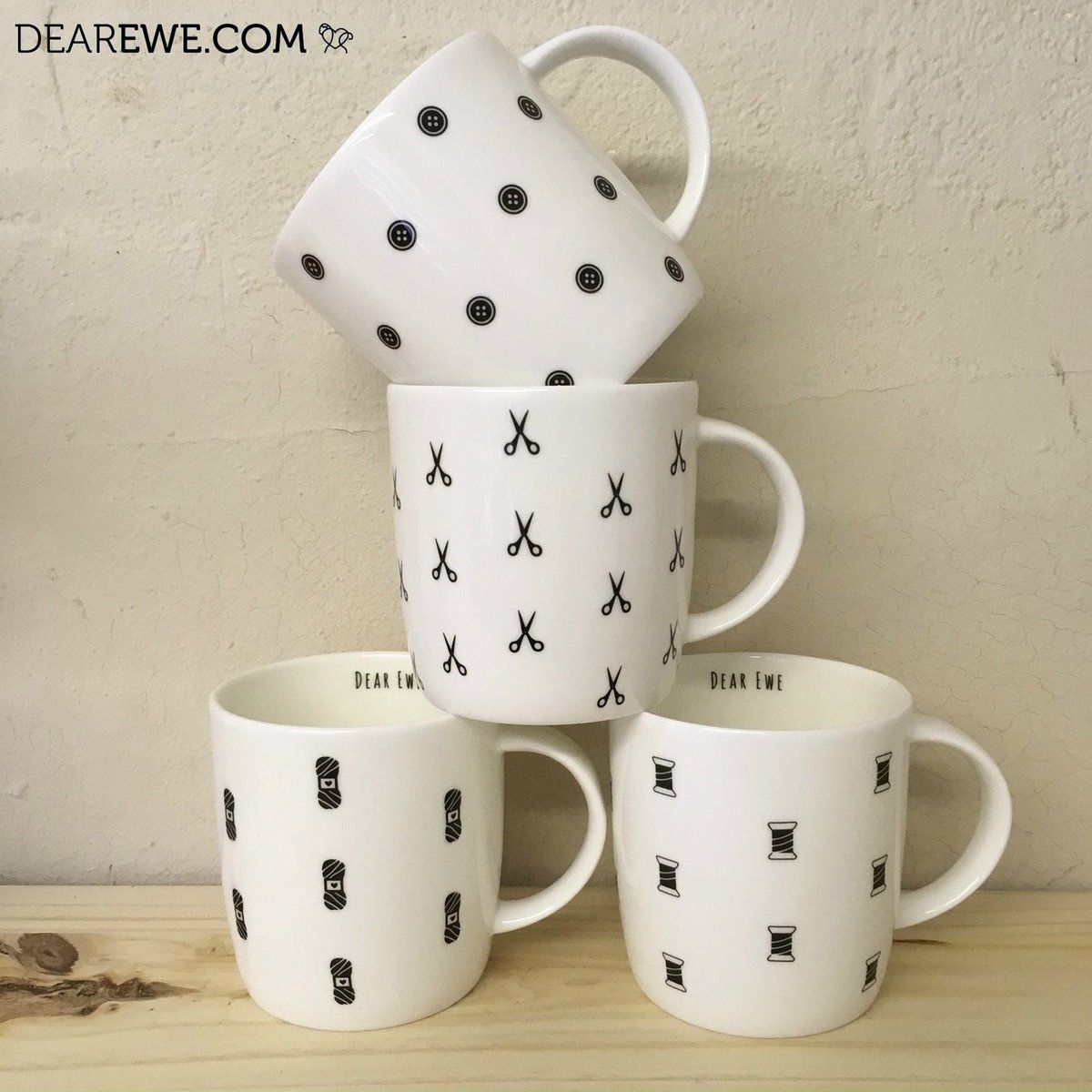 dear_ewe's tweet photo. We think our silhouette mugs look awesome as a collection π€©
Do you like to have matching mugs?
You can pick up the silhouette range on the website or each mug is also available individually featuring either yarn, buttons, scissors or bobbins. https://t.co/dSbVxUNZAA #dearewe https://t.co/IHIutU9hme