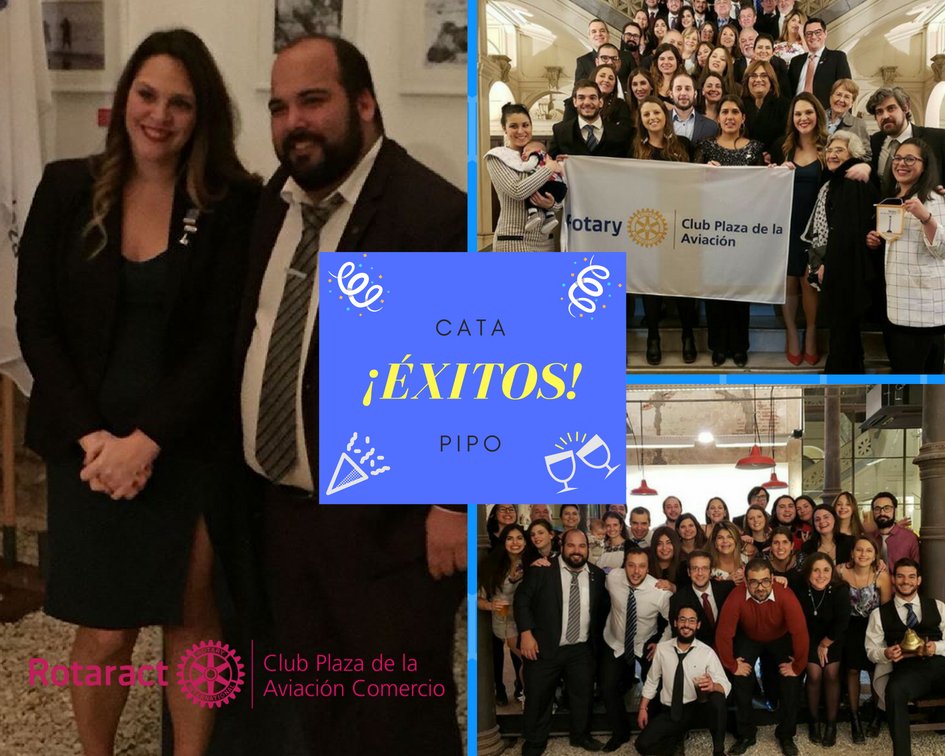 rotaractpac's tweet photo. El sábado 14/07 acompañamos a nuestro co-patrocinador @RotaryAviacion en su cambio de autoridades.
¡Felicidades a @GrmnGorosito por su período y éxitos a la nueva presidente, @CataBerton ! 💪😎 https://t.co/cHvhOsufsq