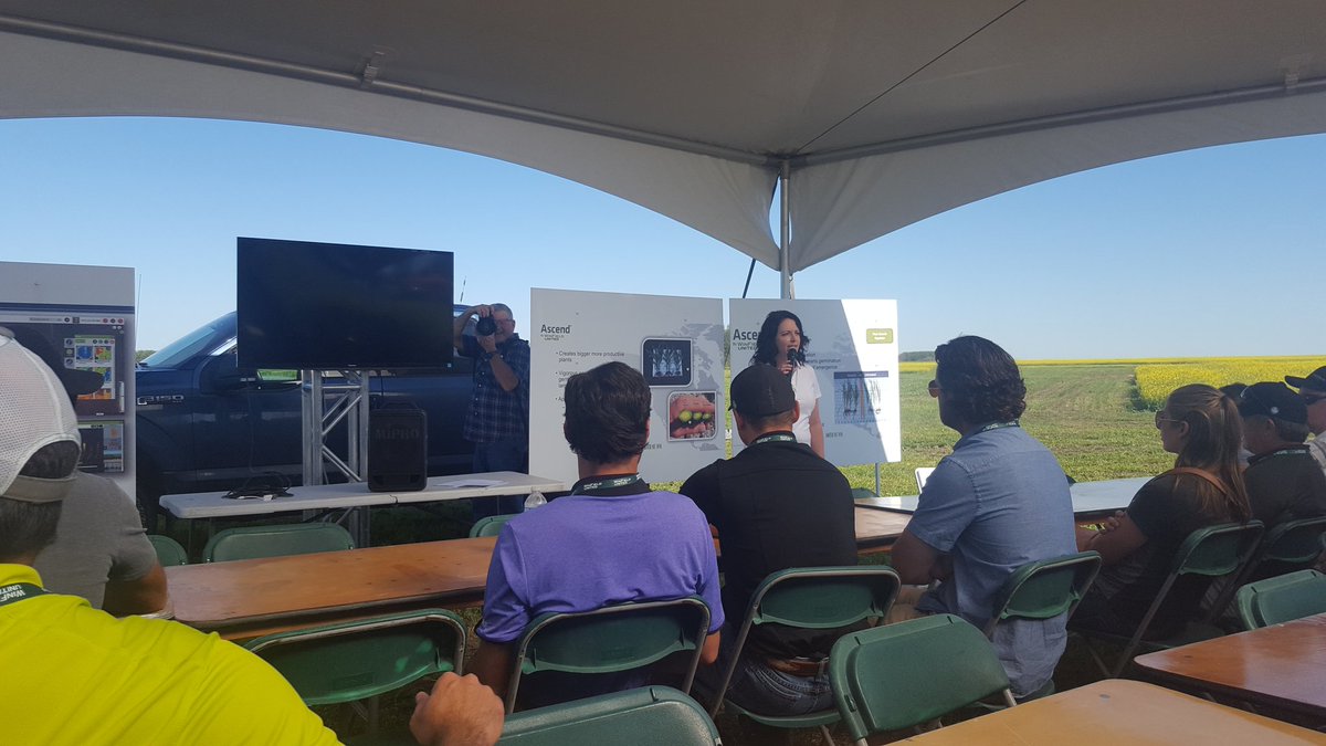 bari_khaled's tweet photo. Thank you @WinFieldCanada  for bringing #answeplot to us. What a great showcasing in the first year with different products portfolio #BMP #ROI #decisionmakingtools #unitedwewin. Special thanks to  @mikebender81 @mmc164 for their   passion in it @CROPLANseed @RocknRollAgrnmy https://t.co/zZfdmyOxnD