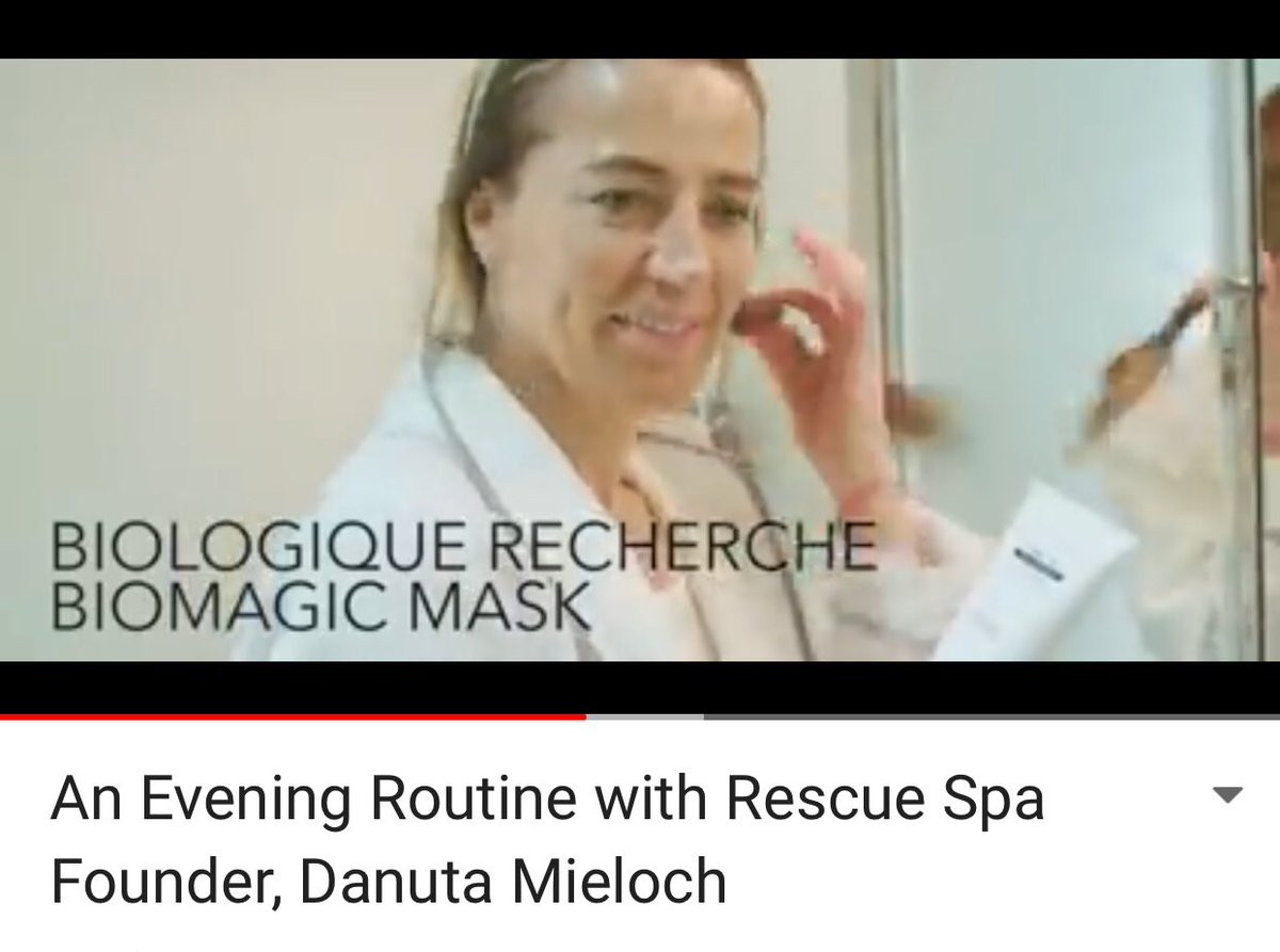 Amazing #skincaretips + tricks  in this video, thank you #DanutaMieloch. Love the blending and triple #masks.😉😍💆🏻‍♀️📝 An Evening Routine with Rescue Spa Founder, Danuta Mieloch youtu.be/io17aVJ4_TM via <a href="/YouTube/">YouTube</a>