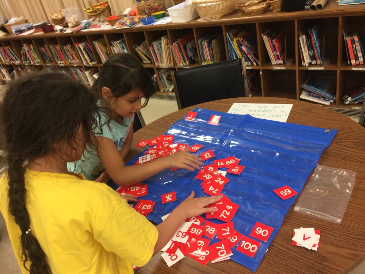 queenvicSLP2018's tweet photo. Working together to develop an understanding of stable order of numbers @QVPSVikings! #gecdsb2018slp #mathisfun #centretime #learningtogether https://t.co/wcO6RpY1Aa