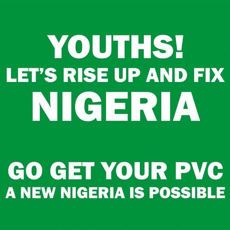 john_ade94's tweet image. Let&apos;s rise up and fix Nigerian.. Go out and get your PVC...
#PVC #GetUrPVC