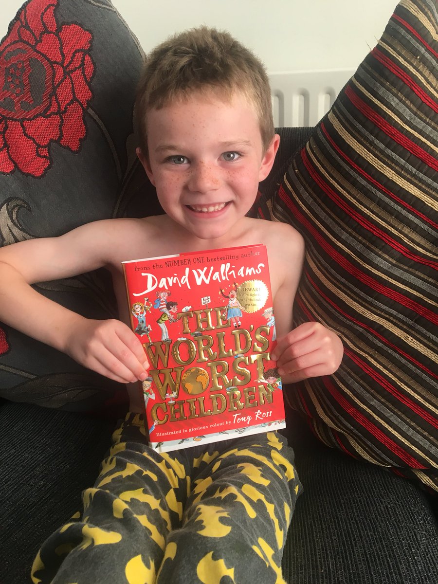 Xkel_88X's tweet photo. @MundellaY1 Zaco was introduced to his 1st  @davidwalliams book this evening! He can’t wait for the next chapter tomorrow! 📚💙 https://t.co/mSTlUCXi0T