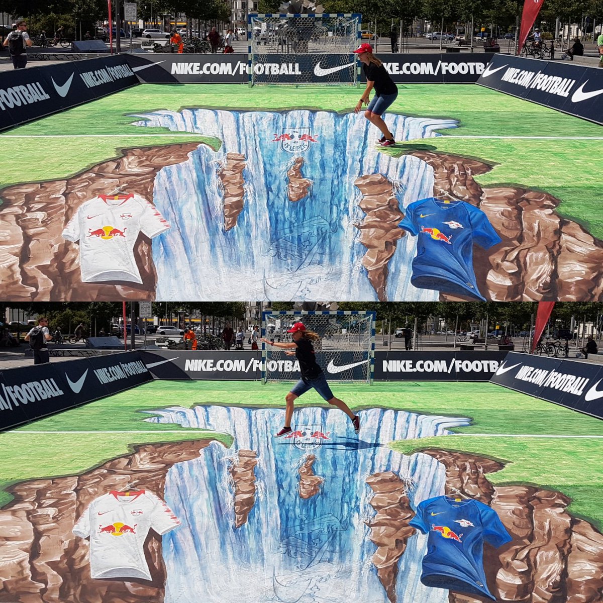 Sandraice89's tweet photo. Auf dem Sprung in die neue Saison!🔴⚪💪🏼 #RBlickwinkel @DieRotenBullen https://t.co/eitZkVz422