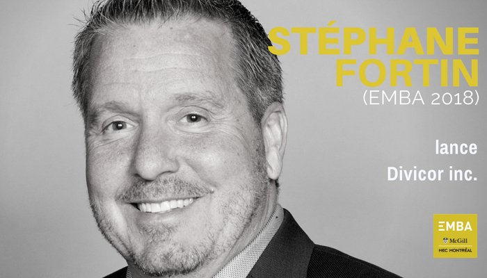 Stéphane Fortin, entrepreneur en série et diplômé de l'EMBA McGill-HEC Montréal en 2018, lance Divicor inc. une firme représentant des manufacturiers au Canada. Plus de détails: embamcgillhec.ca/blog/2018/07/1…
