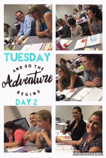 NTD_BCSD's tweet photo. NEW Mentor Training Day 2! Learning all about Observation Skills, Evidence vs. Opinion, & Building Relationships from Team NTS! #Eisfor Educate! #ntsBCSD https://t.co/3yrfbKzRiW