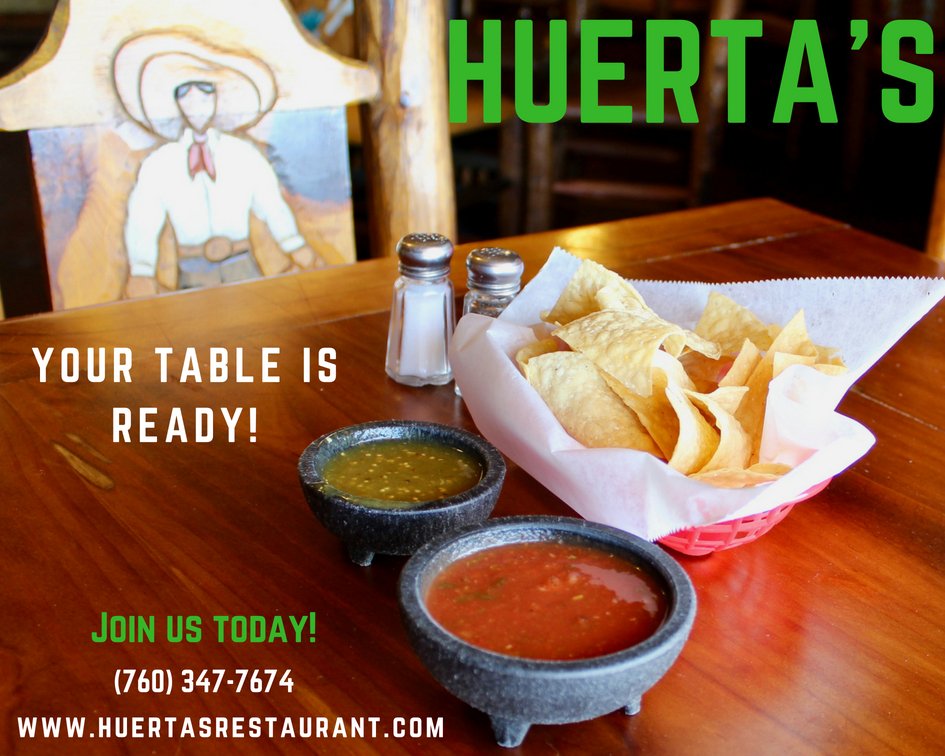 HuertasIndio's tweet photo. Your table is ready at Huerta's! Join us for your favorite mexican dishes! Or we having amazing Seafood options to choose from! (760) 347-7674 https://t.co/zAzg3PHML1 44216 Jackson St Indio, Ca 92201
#huertasrestaurant #mexican #food #drinks #happyhour #specials #foodie #chavelas https://t.co/el2ZT2IpQ4