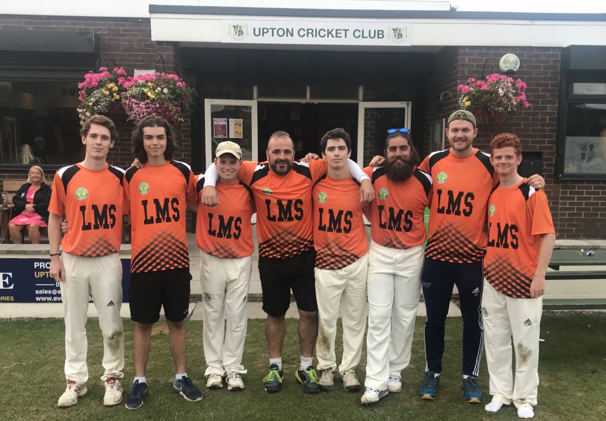 Semi final win for these guys tonight in Last Man Stands Wirral St John’s Hospice Cup against <a href="/CBHCC/">Chester BHCC</a> lastmanstands.com/live-scoreboar…