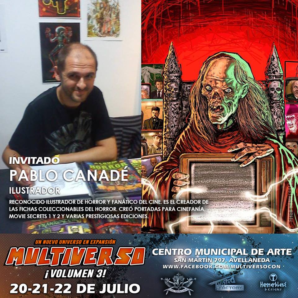 CanadePablo's tweet photo. Este 20, 21 y 22 Nos vemos en el #multiverso3  en el Centro Municipal de Arte
San Martín 797, 1870 Avellaneda. Entrada gratuita. https://t.co/L27wuwKUt9