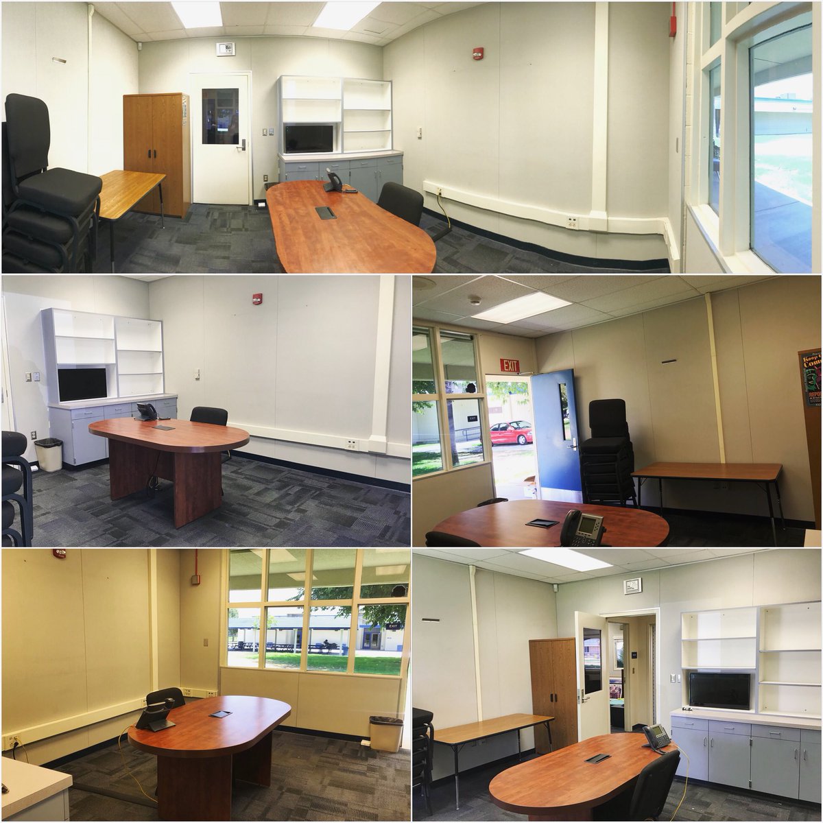 New AP here, 1st day on the job & just cleaned out my office. Looking for ideas on how to design my new office. What would you do with this space....go? #flexibleseating #innovativespaces #learningspaces #workspace #workspacegoals #office #redesign #interiordesign #makeover