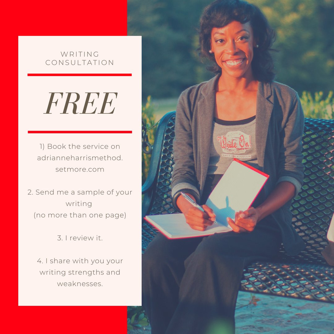 A_HarrisMethod's tweet image. Get your FREE writing consultation now! #writeonright #writeonconsultingagencyllc #itcostsyounothingtoknow #booktoday