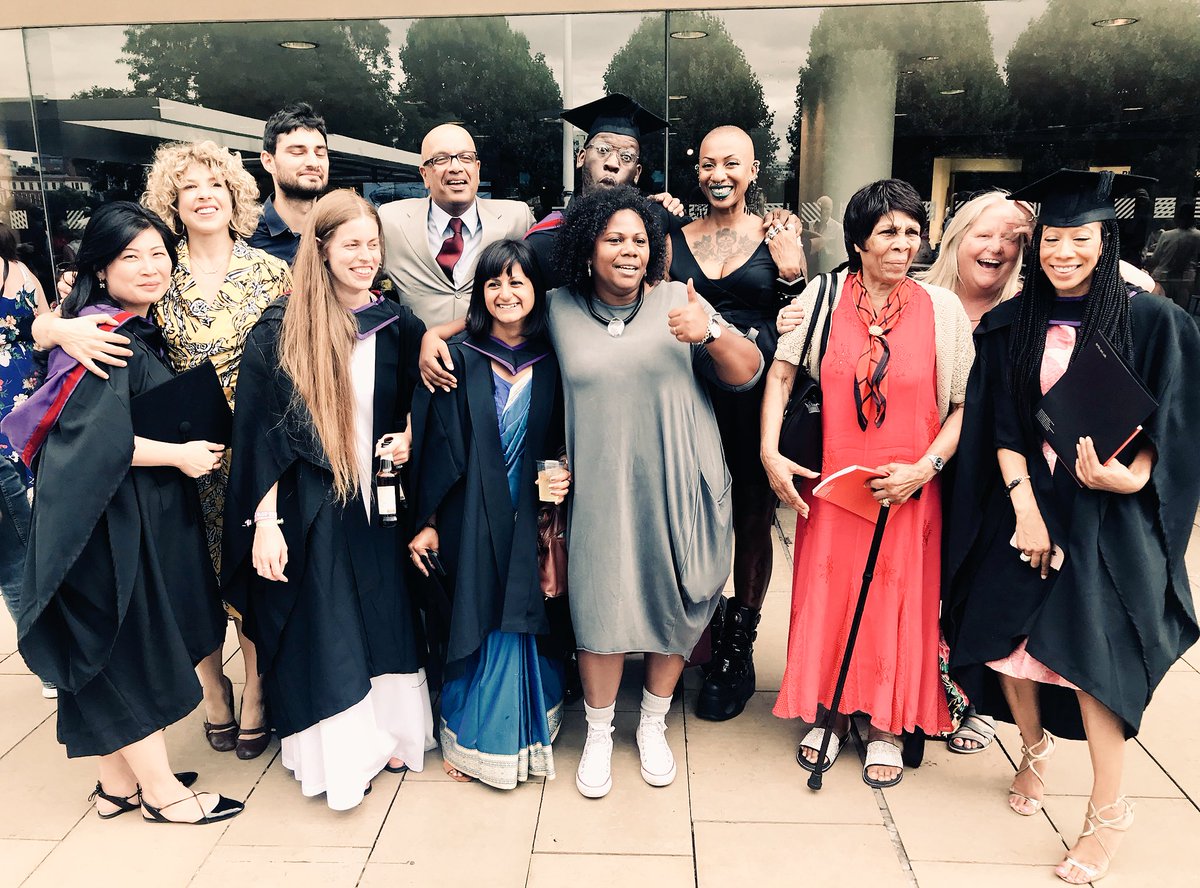 iYi_iris's tweet photo. Such a joyful and historical day #UALGrads @UALTLE X @ShadesofNoir #TeachingWithin 🎓#TeachingAndLearning #Diversity #PostGraduate #AcademicPractice in Art Design Communication #CulturalCapital @UAL #GraysonPerry fabulous outfit @Alan_Measles by @ArtsAlumni 🙌🙌🏾🙌🏻🙌🏼🙌🏽🙌🏿 https://t.co/q3e39XH4M8