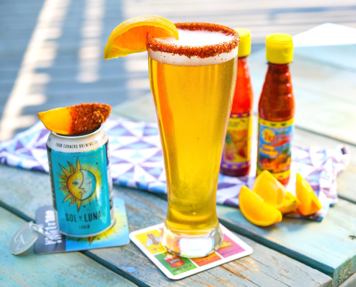 fcbrewing's tweet photo. Go #SouthStyle because there’s more SOL than LUNA today. #TejasHeat

#SolYLuna #ChamoyYChile #Lager https://t.co/inahIUXEl0