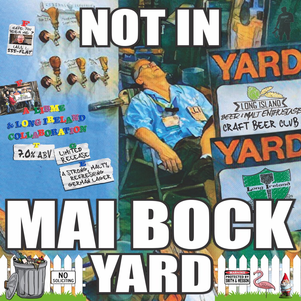 Kegs of "Not in Mai Bock Yard" are almost gone.  <a href="/LongIrelandBeer/">Long Ireland Brewing</a>  #LIBME #NotInMaiBockYard #Beer #CraftBeer