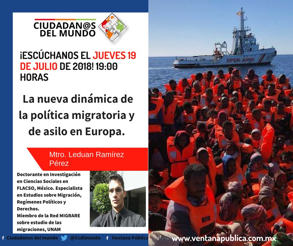 Ccdlmundo's tweet photo. ¡Escúchanos este jueves a las 19:00 hrs! 
Sigue la transmisión por https://t.co/hC0jgxsVCz o en la página de FB de Ciudadanxs del Mundo y Ventana Publica
¡No te lo pierdas! https://t.co/CiOirX8FwQ