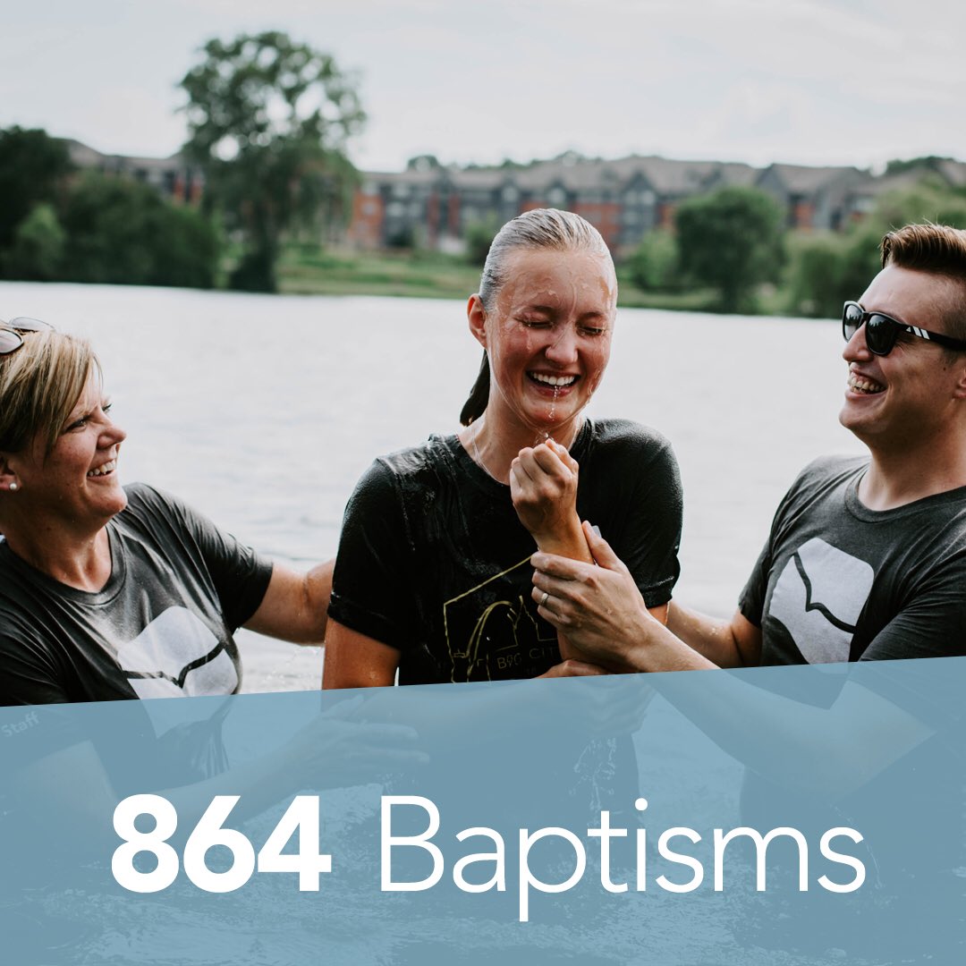 eaglebrookmn's tweet photo. This past Sunday, 864 individuals took an incredible step in their faith and were baptized! Today, we're celebrating each and every one of them.
__
Were you baptized this weekend? Let us know—we want to celebrate you! https://t.co/77C3gQpGNh