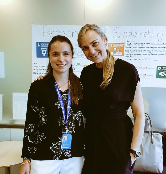 romito_matilde's tweet photo. Thanks to @minaguli and to her admirable commitment to make people aware of #WaterCrisis. So great to meet you! Wait for you in #Italy 🇮🇹 https://t.co/g6lBmifLSU