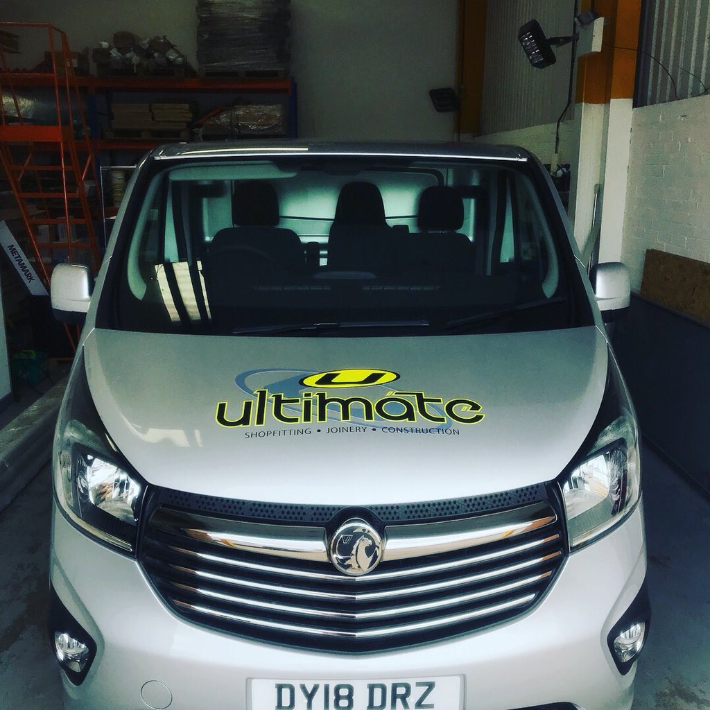 Ultimate_Retail's tweet photo. New van to add to the #fleet supplied by @Thompsonandsmit and #graphics by @grssignscouk outstanding service by both https://t.co/tSMn7SreHB
