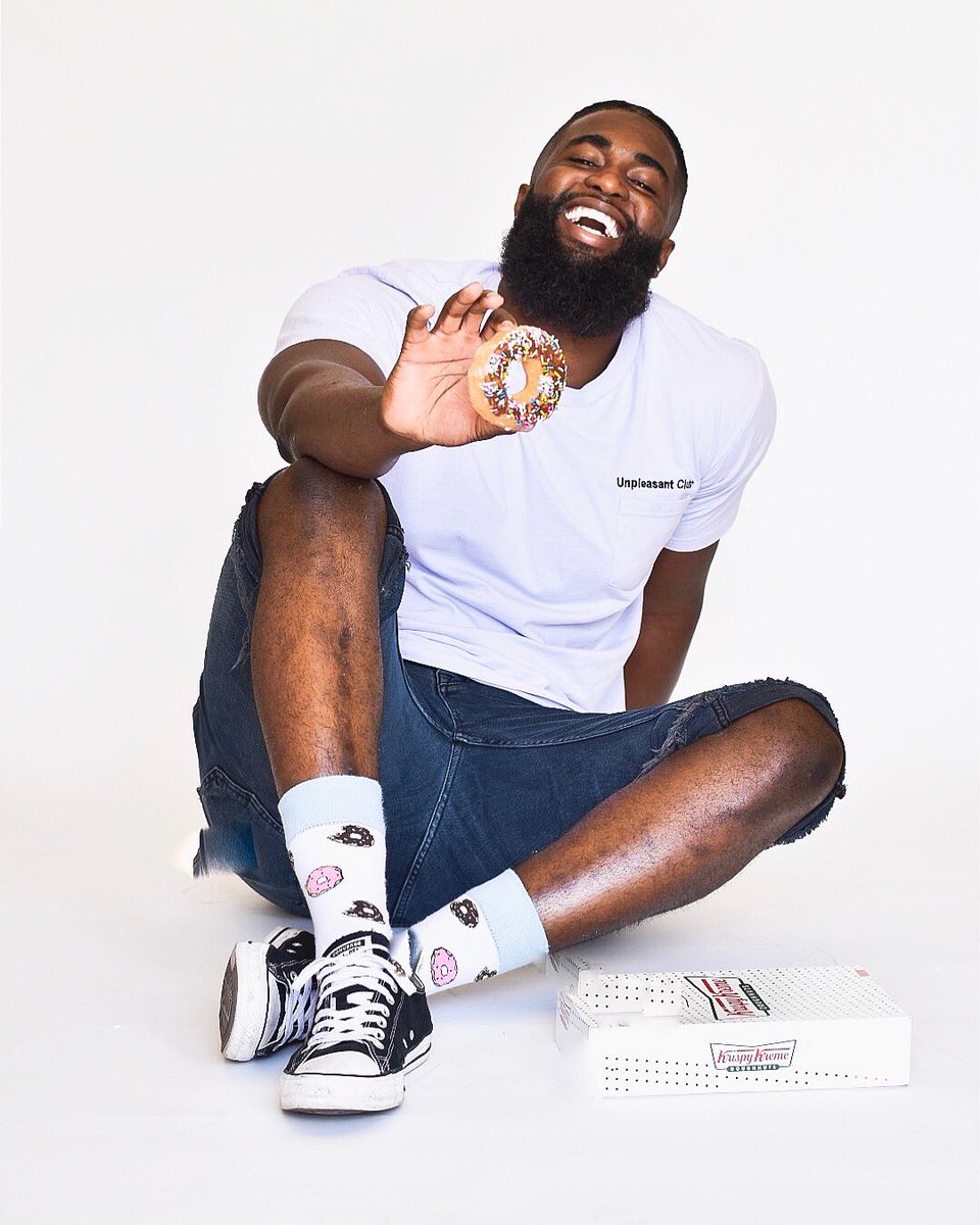 SasquatchSocks_'s tweet photo. The “Donut” Mind If I Do Socks will have you feeling a type of way 😃 🍩

#DareToBeDifferent https://t.co/MWjdaO34eY