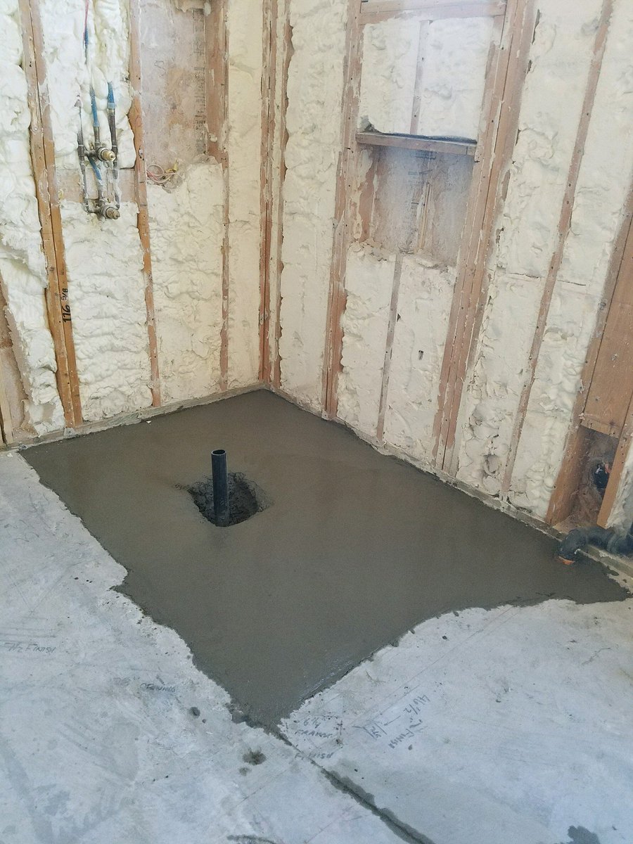 RetroProLLC's tweet image. Love to see progress photos of a project. It really shows all the hard work put into a remodel. This master bathroom is going to be gorgeous when it's finished!