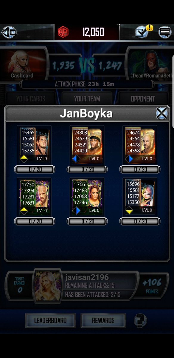 ChuckStarrP504's tweet image. #freeloaderalert didn't charge for tbg and only 70 points in trtg. #WWESuperCard