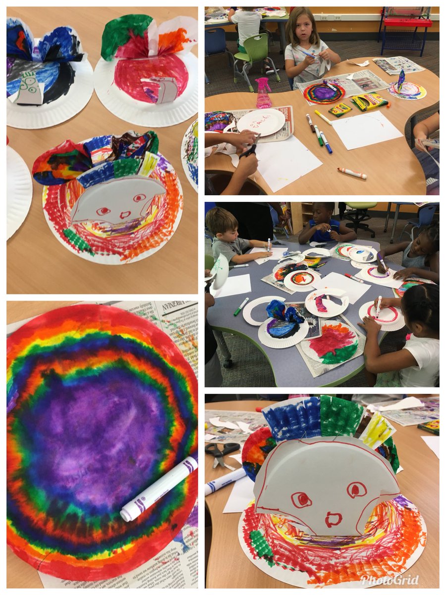 AmAOES2017's tweet photo. Arts and craft!!! So much fun!!! #stem #dazzlingpeacocks #theircreation #EPICSummerCamp2018 #angeloakes https://t.co/CP0PxXarmy