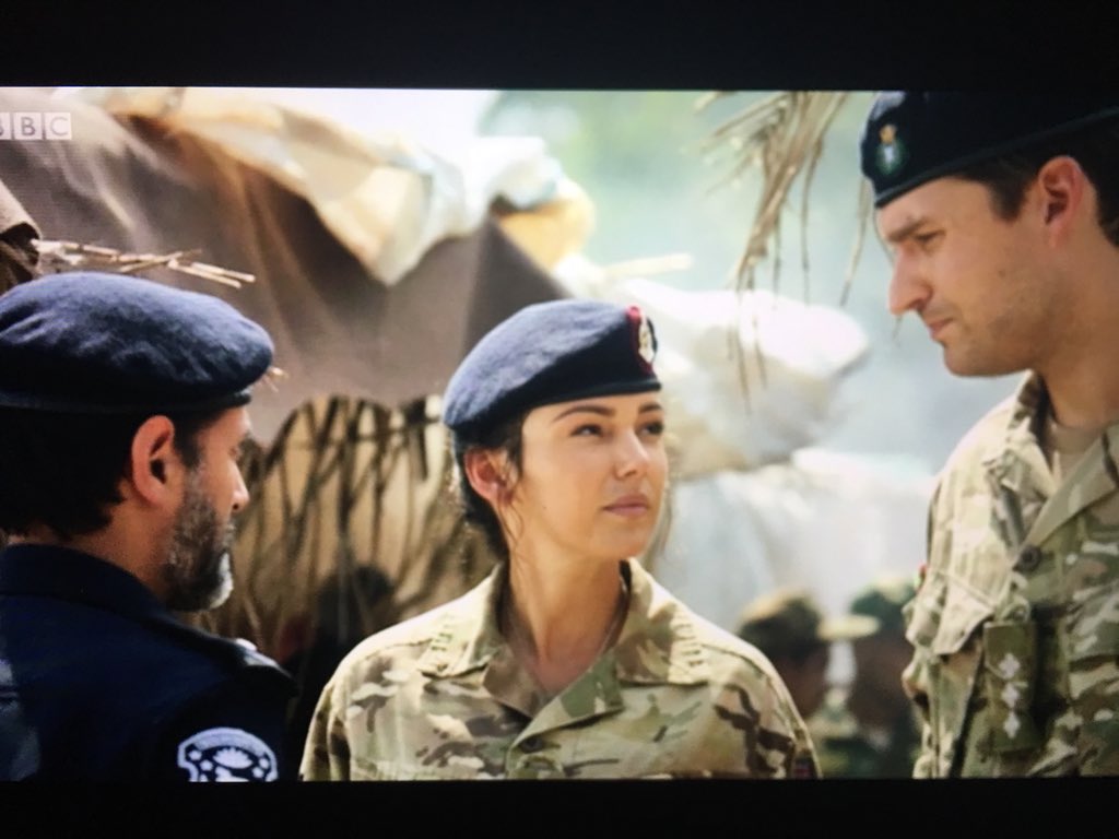 dazthedevil's tweet photo. Our Girl is back! @michkeegan #OurGirl https://t.co/1aJYdBtwIK