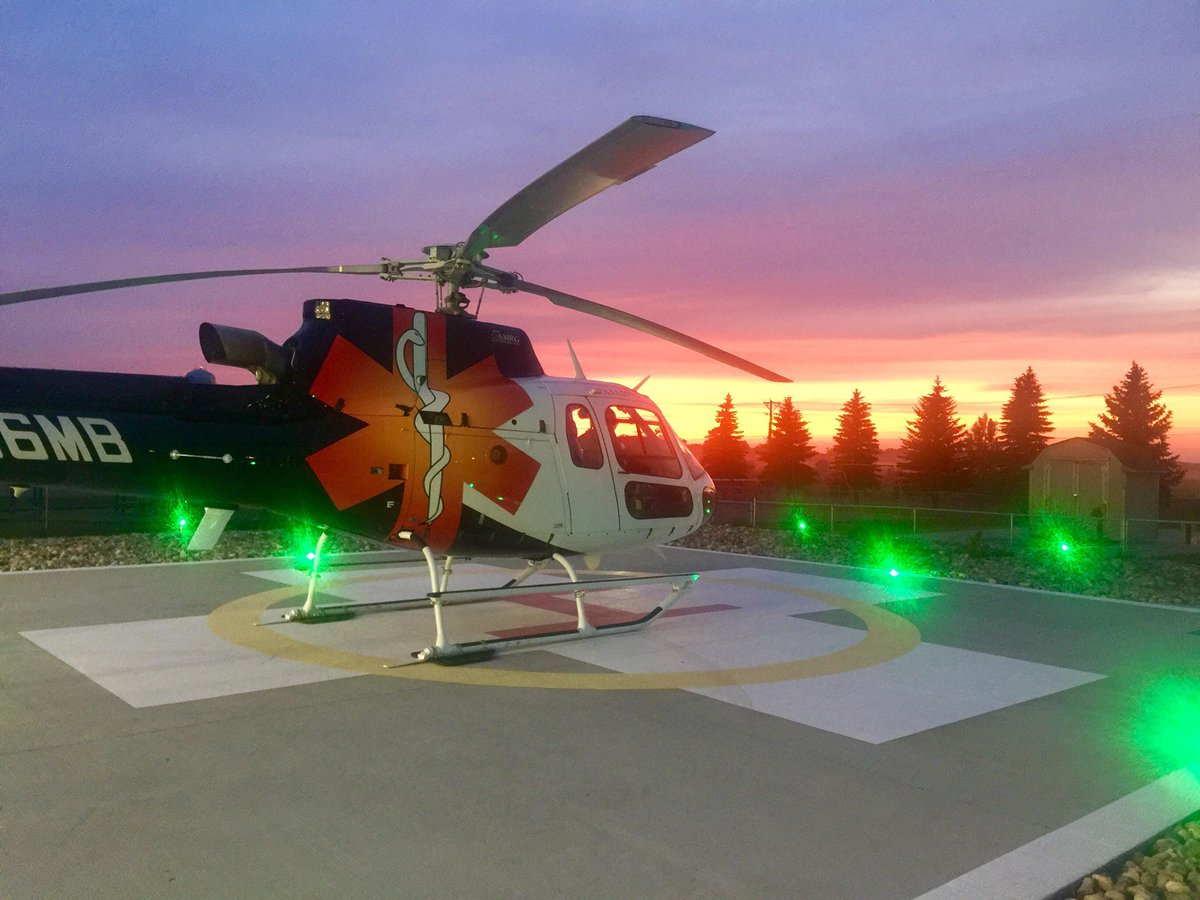 Guardian_Flight's tweet photo. @MedTransCorp @REACHAirMed Devil's Lake is definitely The #MostBeautifulBase π https://t.co/OJz1eOLzL3