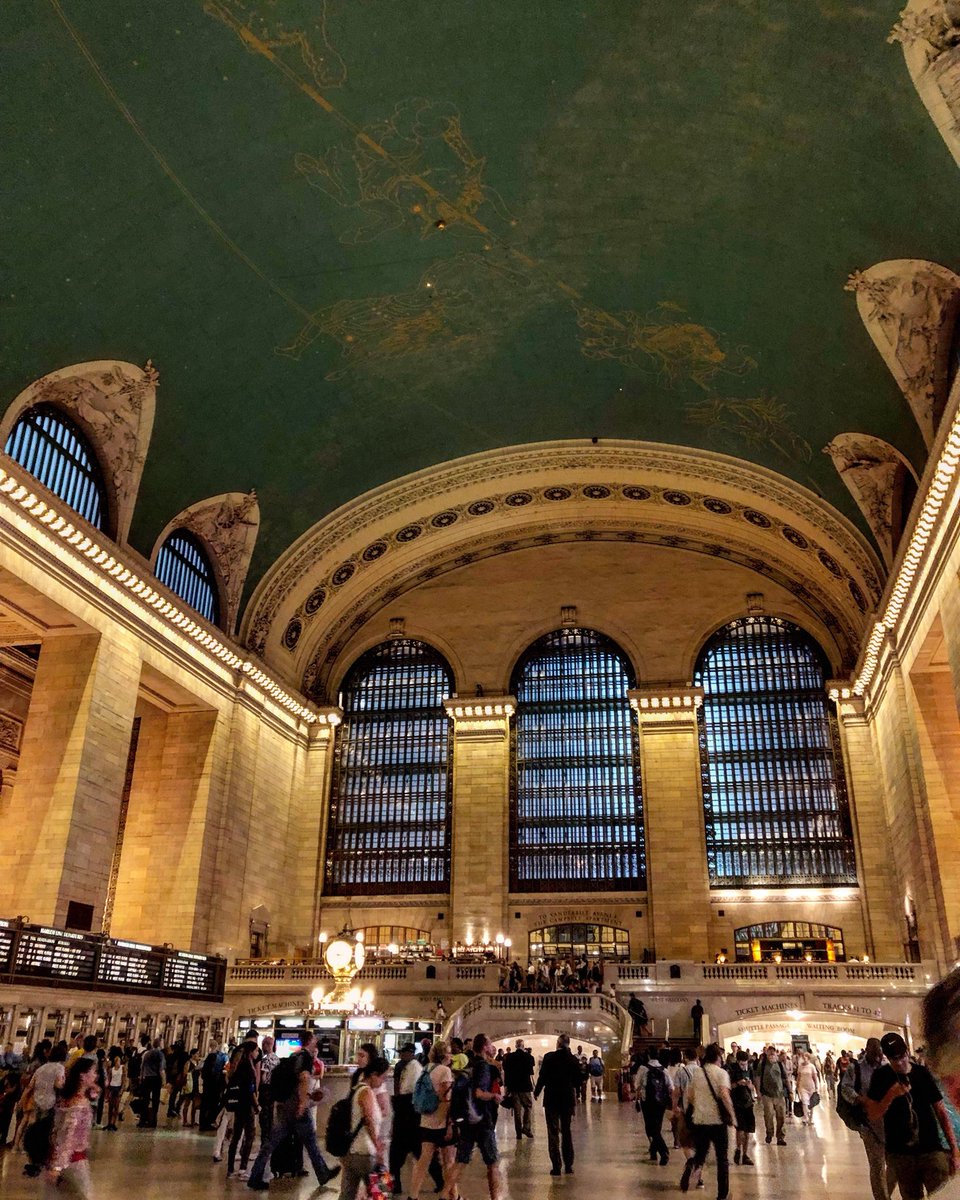 I always think of the scene when they all dance in The Fisher King whenever I come here.