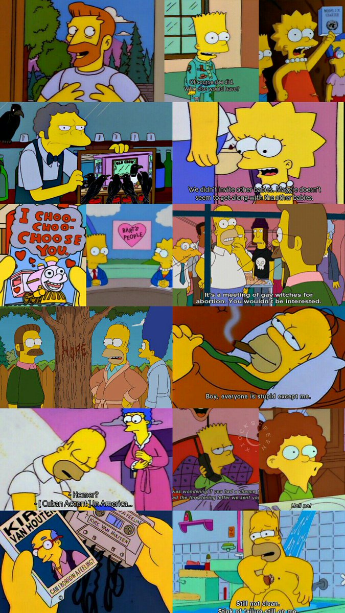 xiocks's tweet image. the Simpsons 💛 {1/2}
rt se salvar / fav se gostar ⚡
/ness