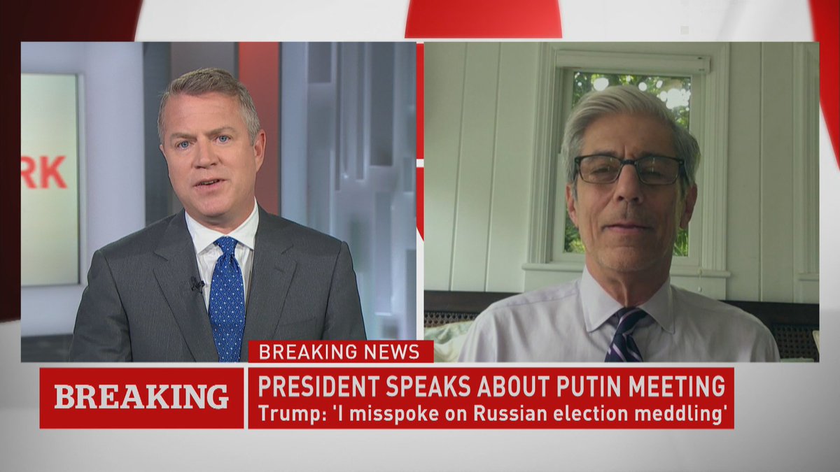 Alisha Parchment (@alishaparchment) on Twitter photo U.S. President Trump says he misspoke on Russian election meddling. Fmr. Senior White House aide Peter Emerson joins #CBCNN's <a href="/andrewcbc/">andrew nichols</a> to discuss: cbc.ca/player/play/12… U.S. President Trump says he misspoke on Russian election meddling. Fmr. Senior White House aide Peter Emerson joins #CBCNN's <a href="/andrewcbc/">andrew nichols</a> to discuss: cbc.ca/player/play/12…