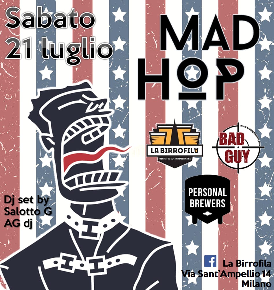JorgeSpin's tweet photo. Finalmente è come la volevamo, amara, fresca, profumata e sopratutto Mad!! Venite ad assaggiarla sabato alla #Birrofila @BadGuyBrewery @nikoRobin81 #craftbeer Selezione musicale esclusiva @gpoint_ https://t.co/wcukGdaOPz
