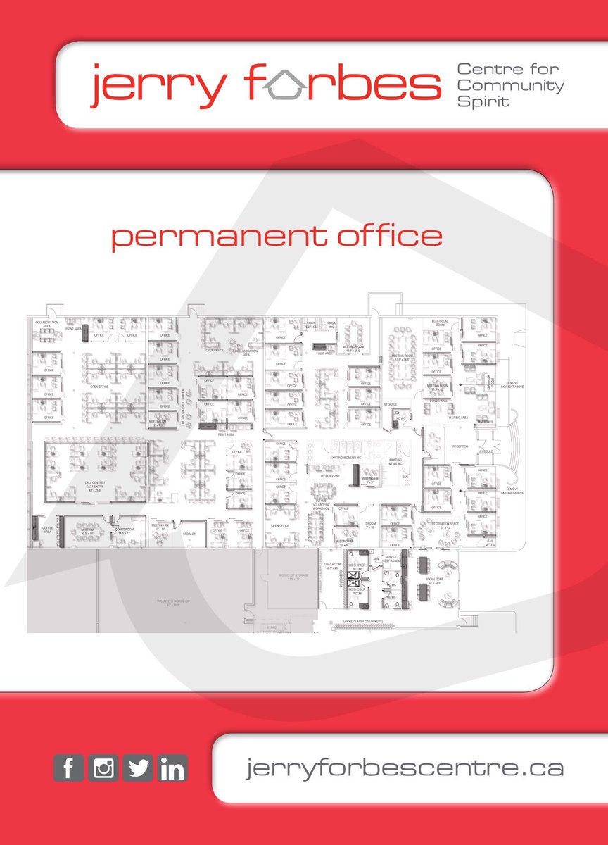 RT @jerryforbescntr: The Jerry Forbes Centre is proud to provide its non-profit tenants with solid, reliable infrastructure (such as phone and internet), a professionally managed facility, even meeting space! 

#jerryforbescentre #yegnonprofit