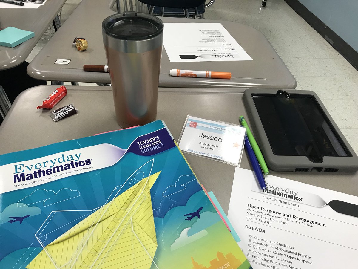 jmsteele2017's tweet photo. It’s been a successful day of learning at the #MOEverydayMath conference! https://t.co/bu6UI4wZMO