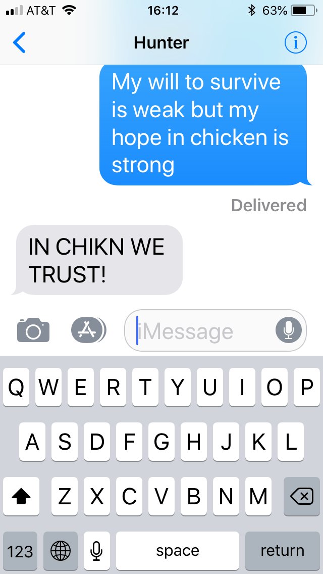 Stephvergara9's tweet photo. Only thing keeping me going today: chickfila for dinner tonight #chickfilBAE https://t.co/11f8TN9Hkw
