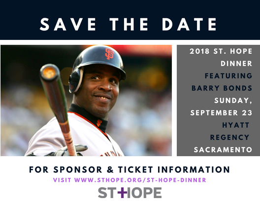 StHOPEOakPark's tweet photo. St. HOPE Announces MLB All-Star Barry Bonds as 2018 Dinner Speaker - https://t.co/K5hhGf3QDI https://t.co/8B5Yey4Gae
