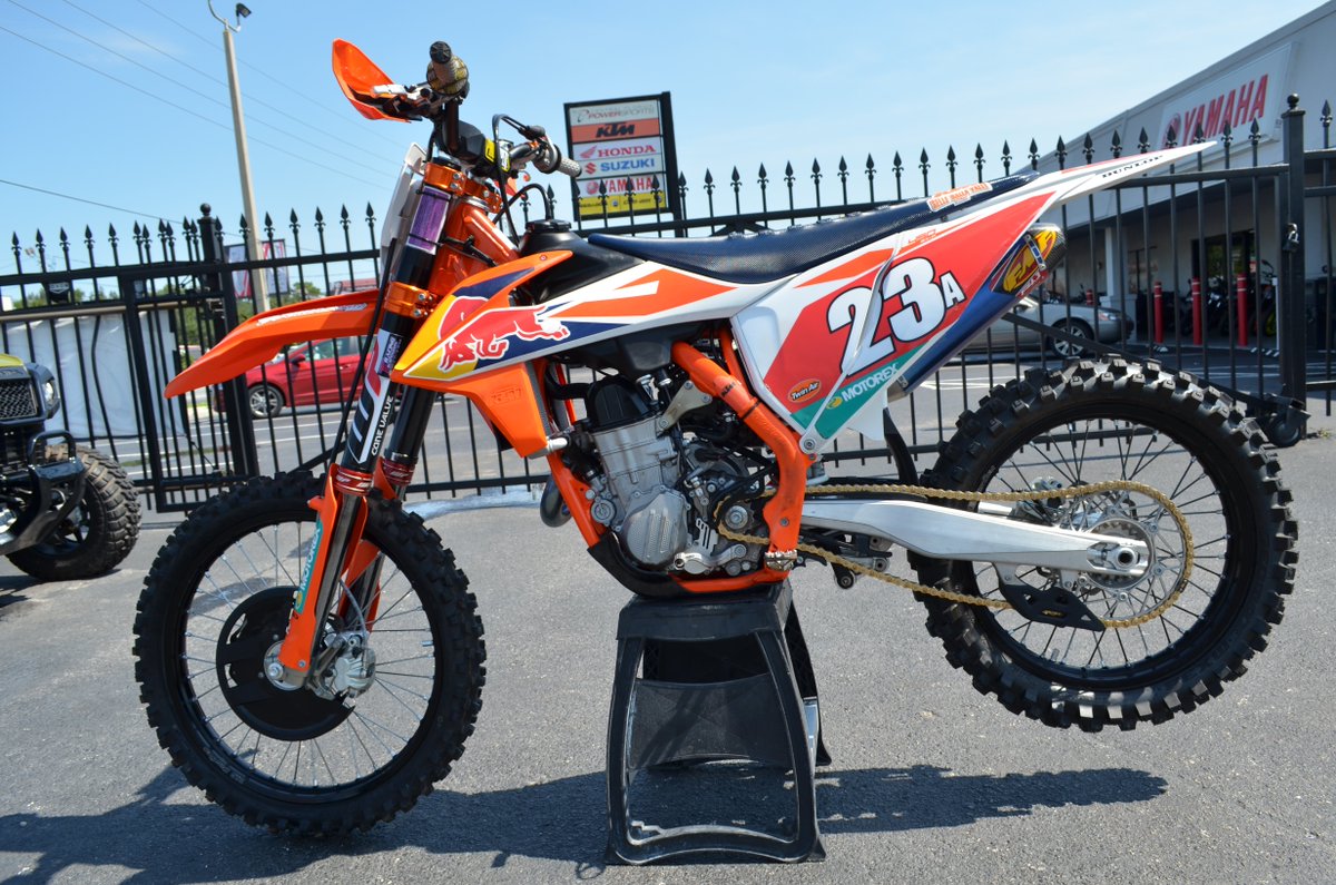 CFPowerSports's tweet photo. 2018.5 KTM 450SX-F Factory Edition 
#motorcycle #florida #cfps #centralfloridapowersports #Competition #FactoryEdition #Motocross #Used #Demo 

➤ https://t.co/mqsCKnAVPU
via @outfy https://t.co/q7a3b9ldga