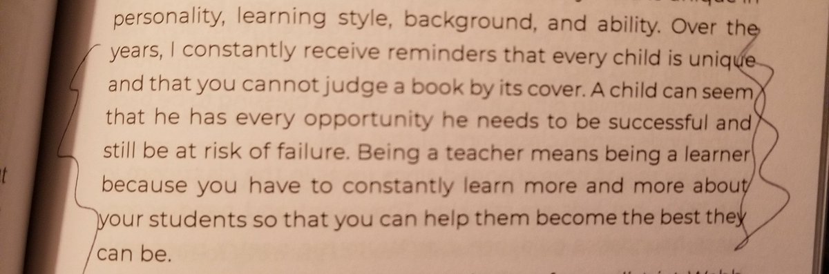 FlowersClass2nd's tweet photo. My take-aways from "Stories from Webb:"
*I'm not an old teacher; I'm a teacher who has experience.
*You can't reach a child's head until you reach their heart. 
This is a very good, uplifting book. I smiled, laughed &amp; cried as I read this book. 
@TechNinjaTodd 
@burgessdave https://t.co/JlFCPJlx20